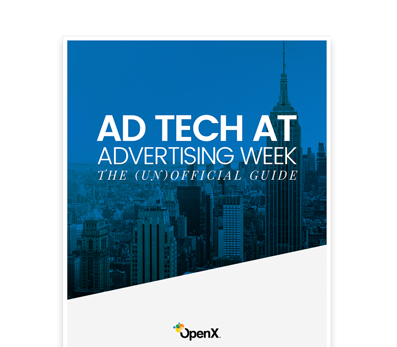 OX AdvertisingWeek GuideThumb - 2017 OpenX Advertising Week